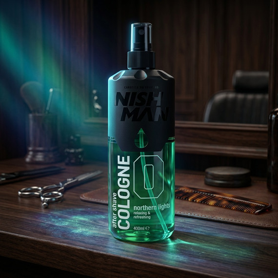 Nish Man After Shave Lotion Cologne 00 Northern Lights 400ml